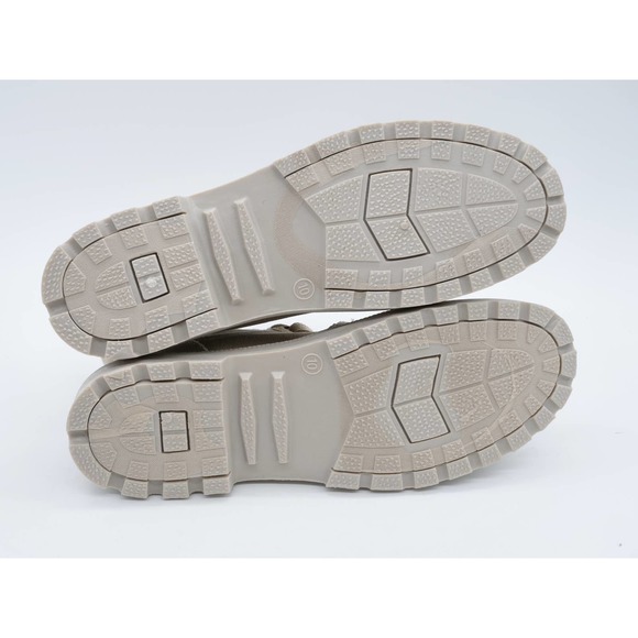 Rocket Dog Combat Boots Womens 10 Beige Canvas Lace Up Piper Memory Foam Comfort - Picture 11 of 11